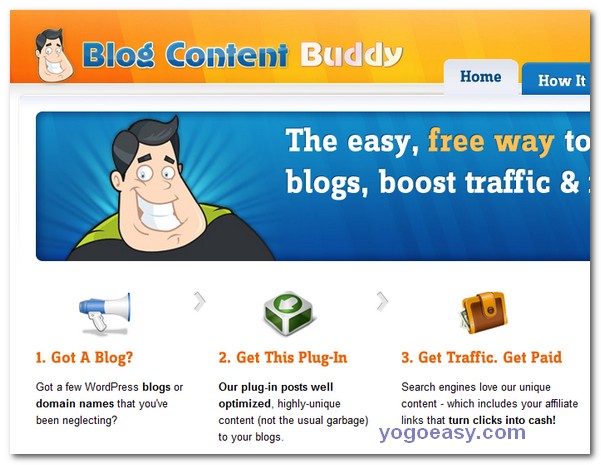 WordPress免費autoblog工具-Blog Content Buddy